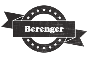 Berenger grunge logo