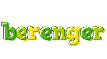 Berenger juice logo