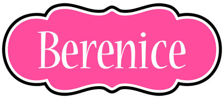 Berenice invitation logo