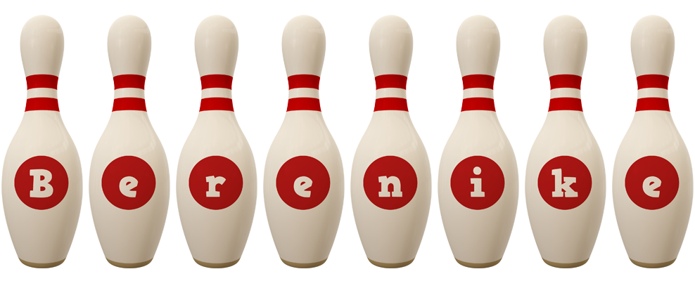 Berenike bowling-pin logo