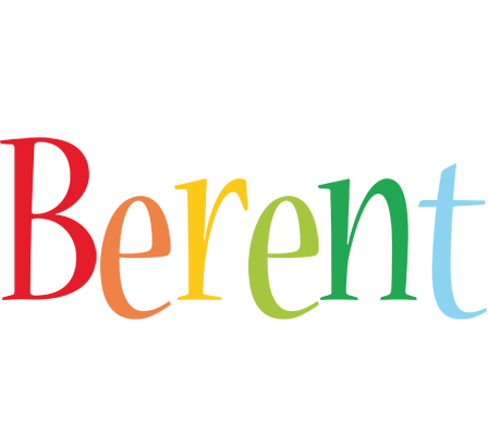 Berent birthday logo