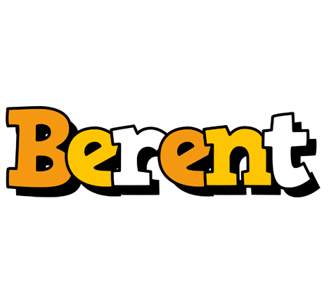 Berent cartoon logo