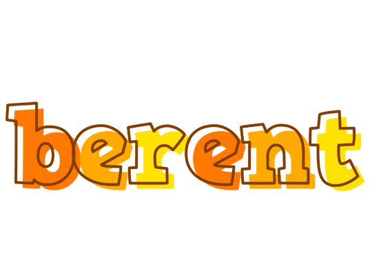 Berent desert logo