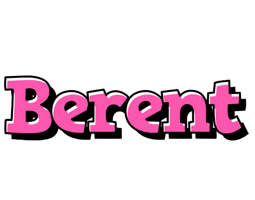 Berent girlish logo