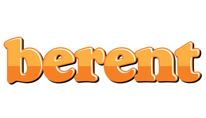 Berent orange logo