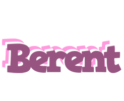 Berent relaxing logo