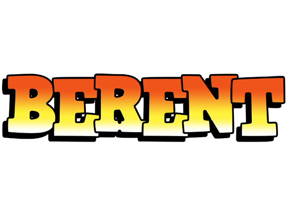Berent sunset logo