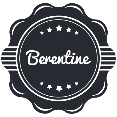 Berentine badge logo