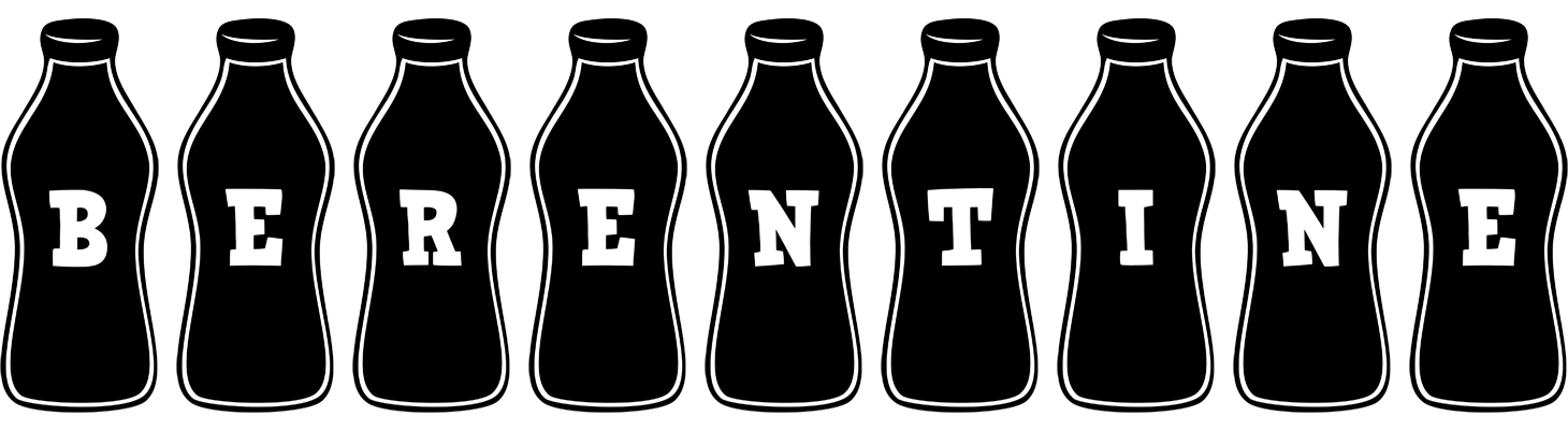 Berentine bottle logo