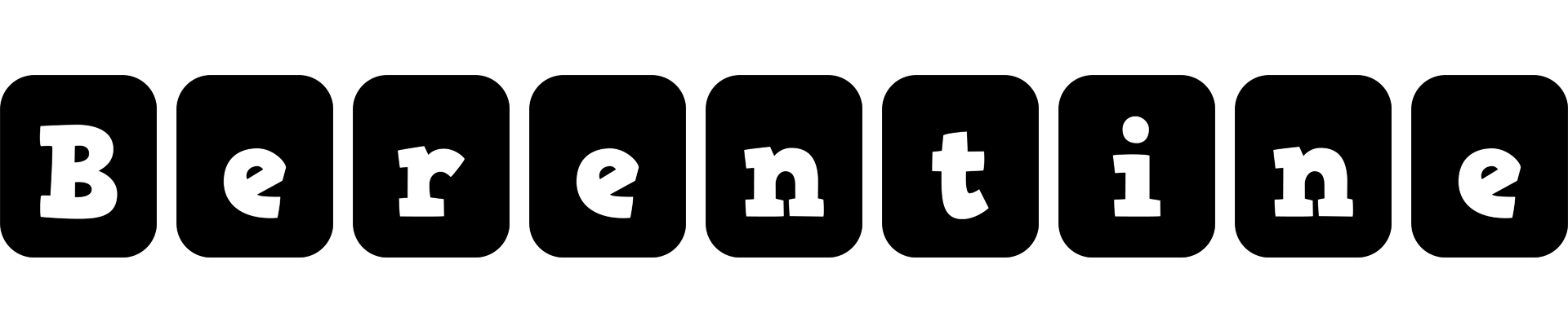 Berentine box logo