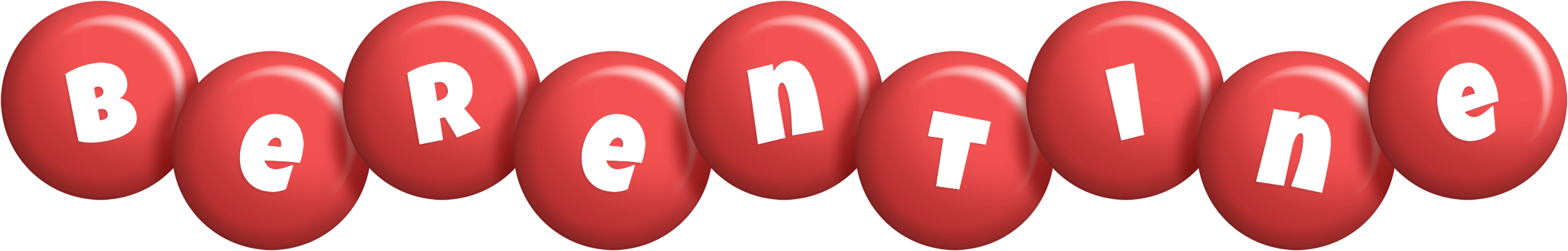 Berentine candy-red logo