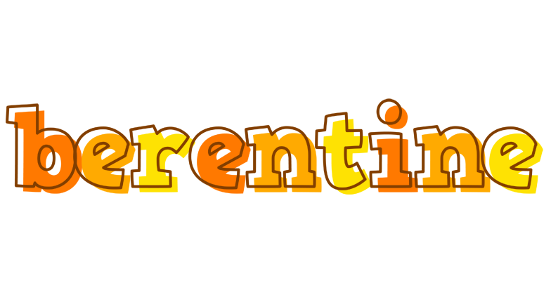 Berentine desert logo