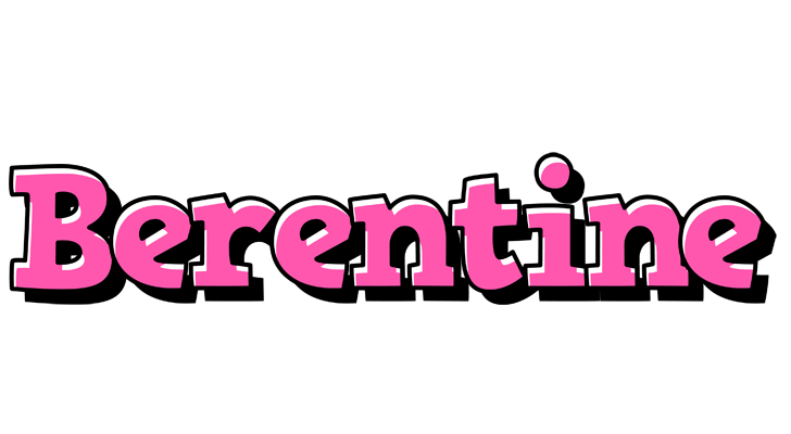 Berentine girlish logo