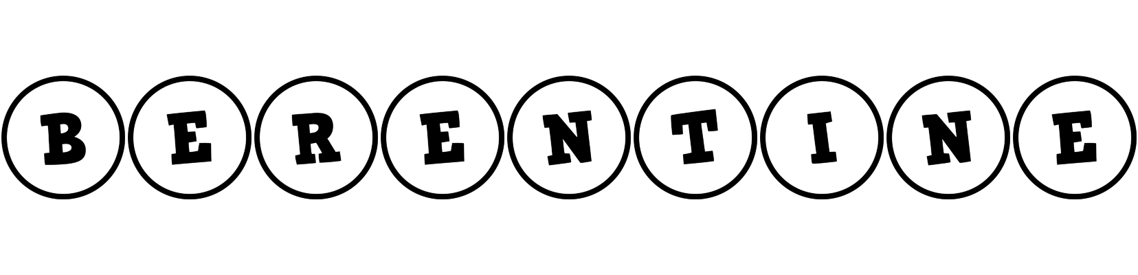 Berentine handy logo