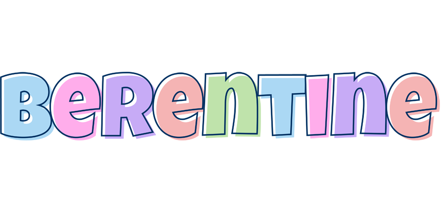 Berentine pastel logo