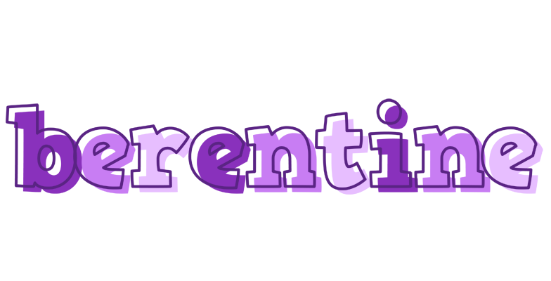 Berentine sensual logo