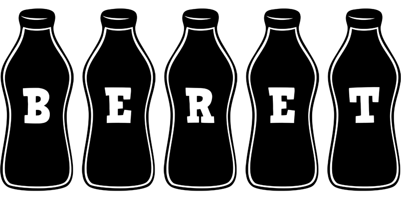 Beret bottle logo
