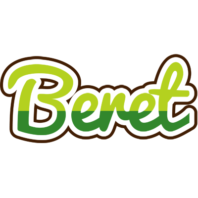 Beret golfing logo
