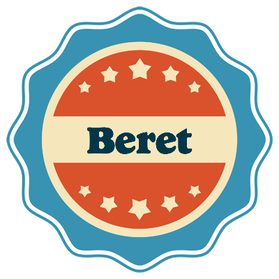 Beret labels logo