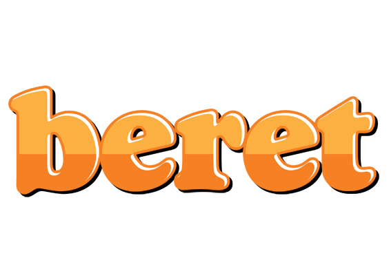 Beret orange logo