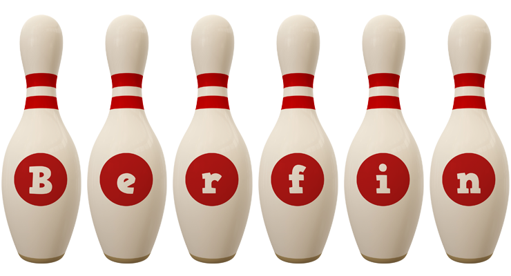 Berfin bowling-pin logo