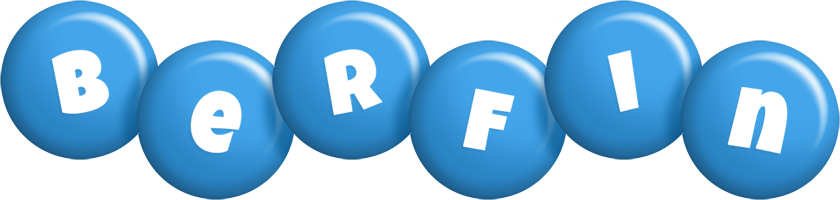 Berfin candy-blue logo