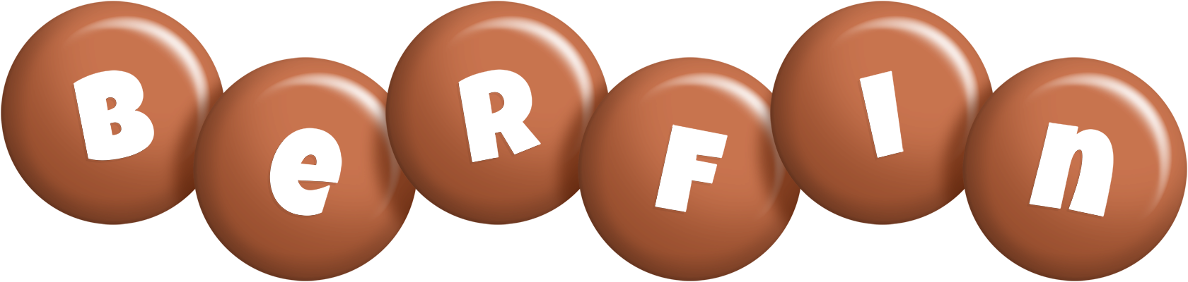 Berfin candy-brown logo