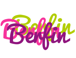 Berfin flowers logo