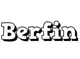 Berfin snowing logo