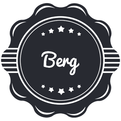 Berg badge logo