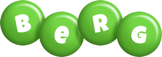 Berg candy-green logo