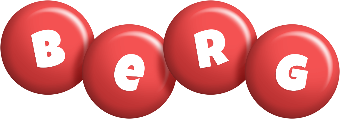 Berg candy-red logo