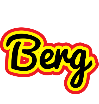 Berg flaming logo