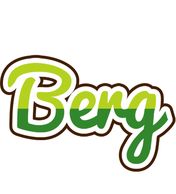 Berg golfing logo