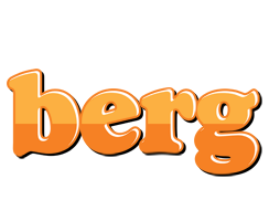 Berg orange logo