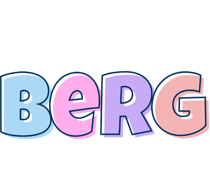 Berg pastel logo