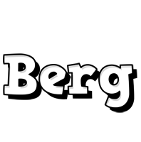 Berg snowing logo