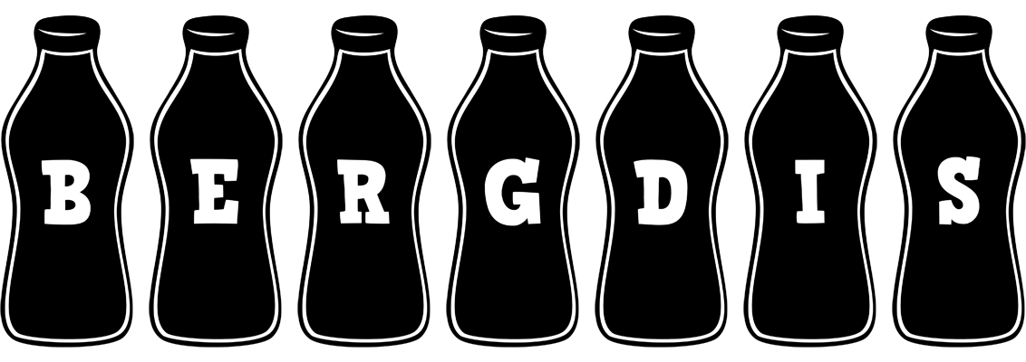 Bergdis bottle logo