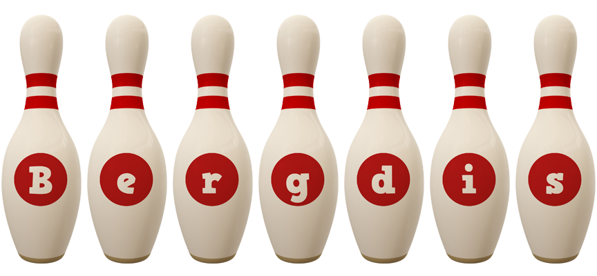 Bergdis bowling-pin logo