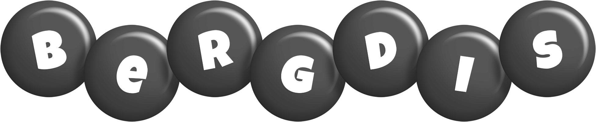 Bergdis candy-black logo