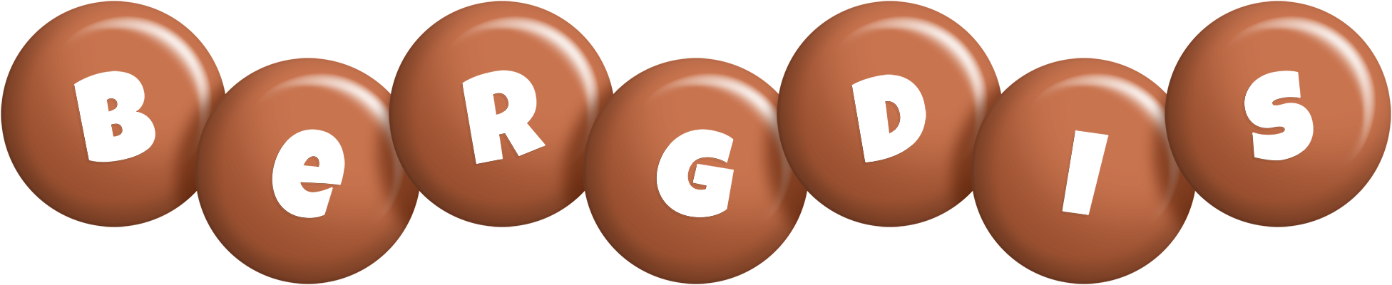 Bergdis candy-brown logo