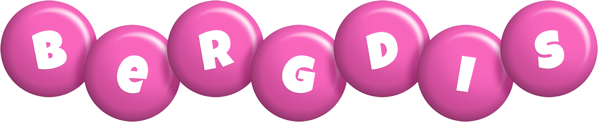 Bergdis candy-pink logo
