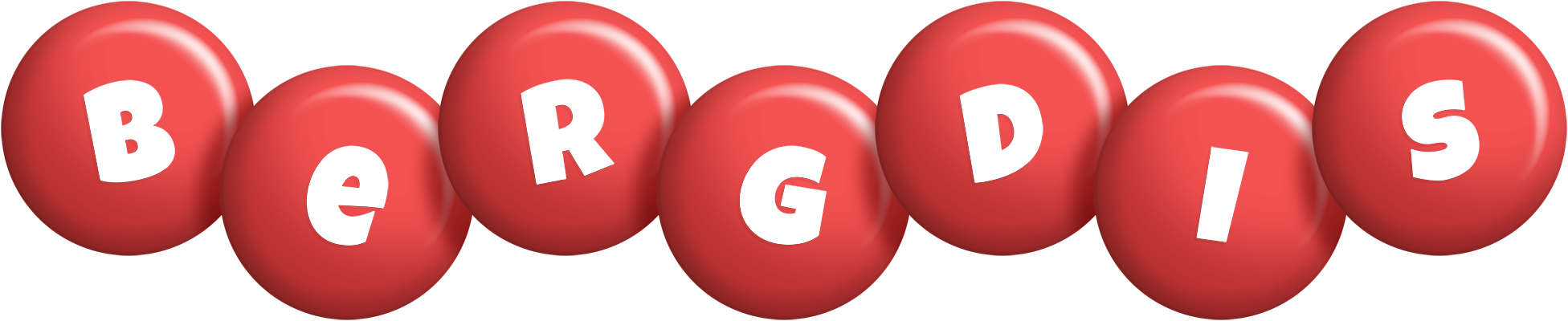 Bergdis candy-red logo