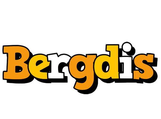 Bergdis cartoon logo