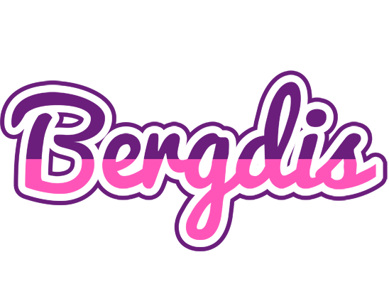 Bergdis cheerful logo
