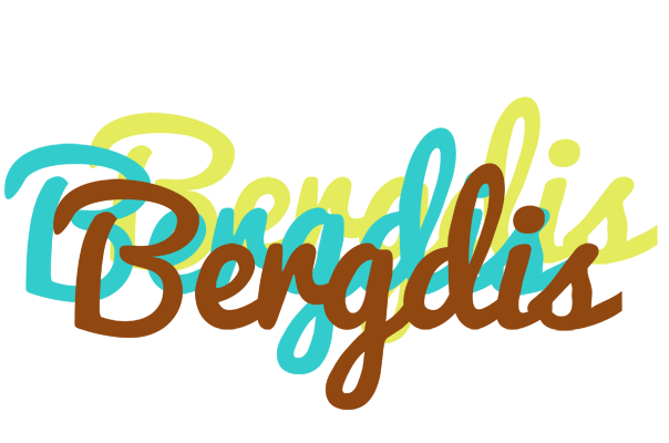Bergdis cupcake logo
