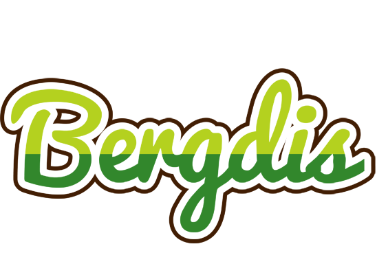 Bergdis golfing logo