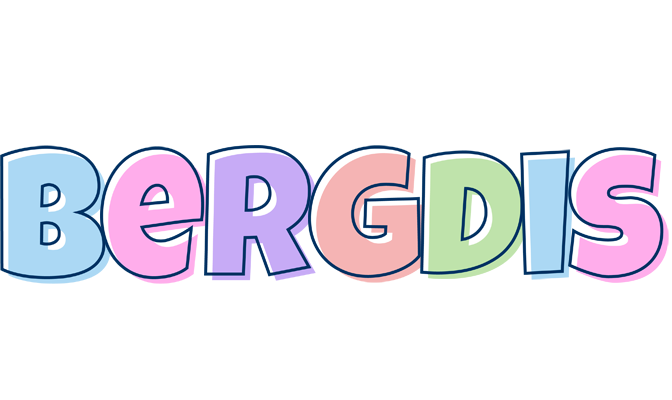 Bergdis pastel logo