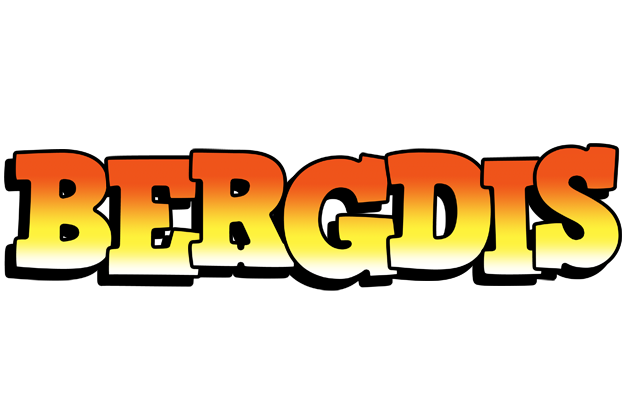 Bergdis sunset logo