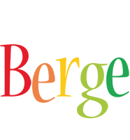 Berge birthday logo